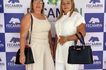 Foto - Vereadores de Riacho da Cruz participaram da comemoração alusiva ao Dia da Mulher na FECAM/RN